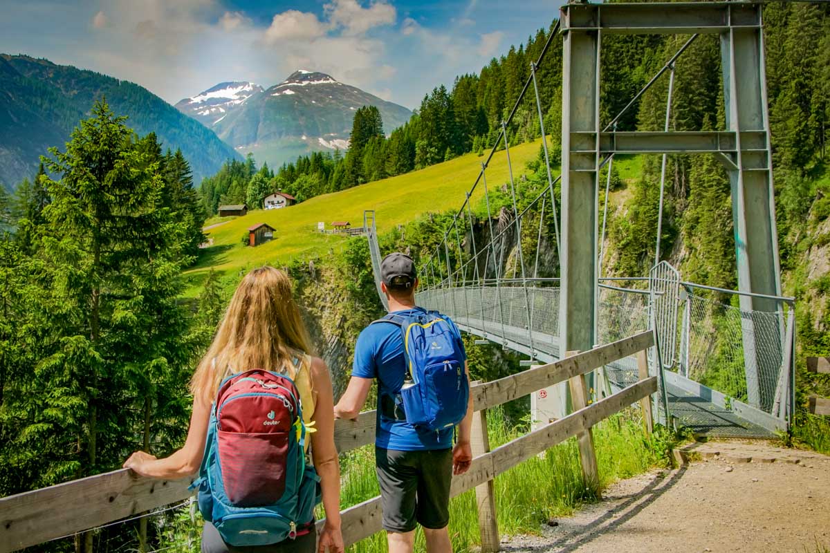 Hängebrücke Holzgau