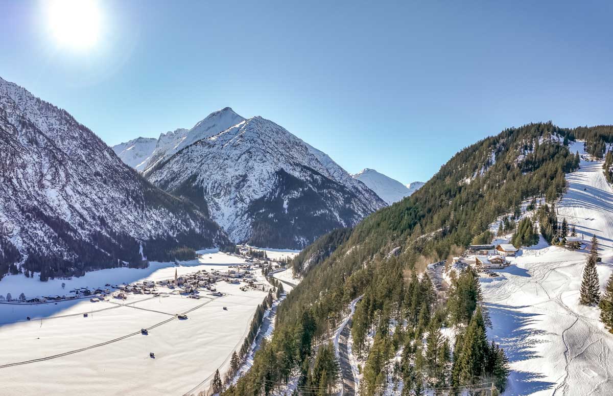 Bergpanorama Winter