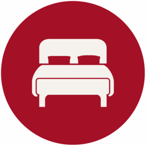 gemütiches Bett