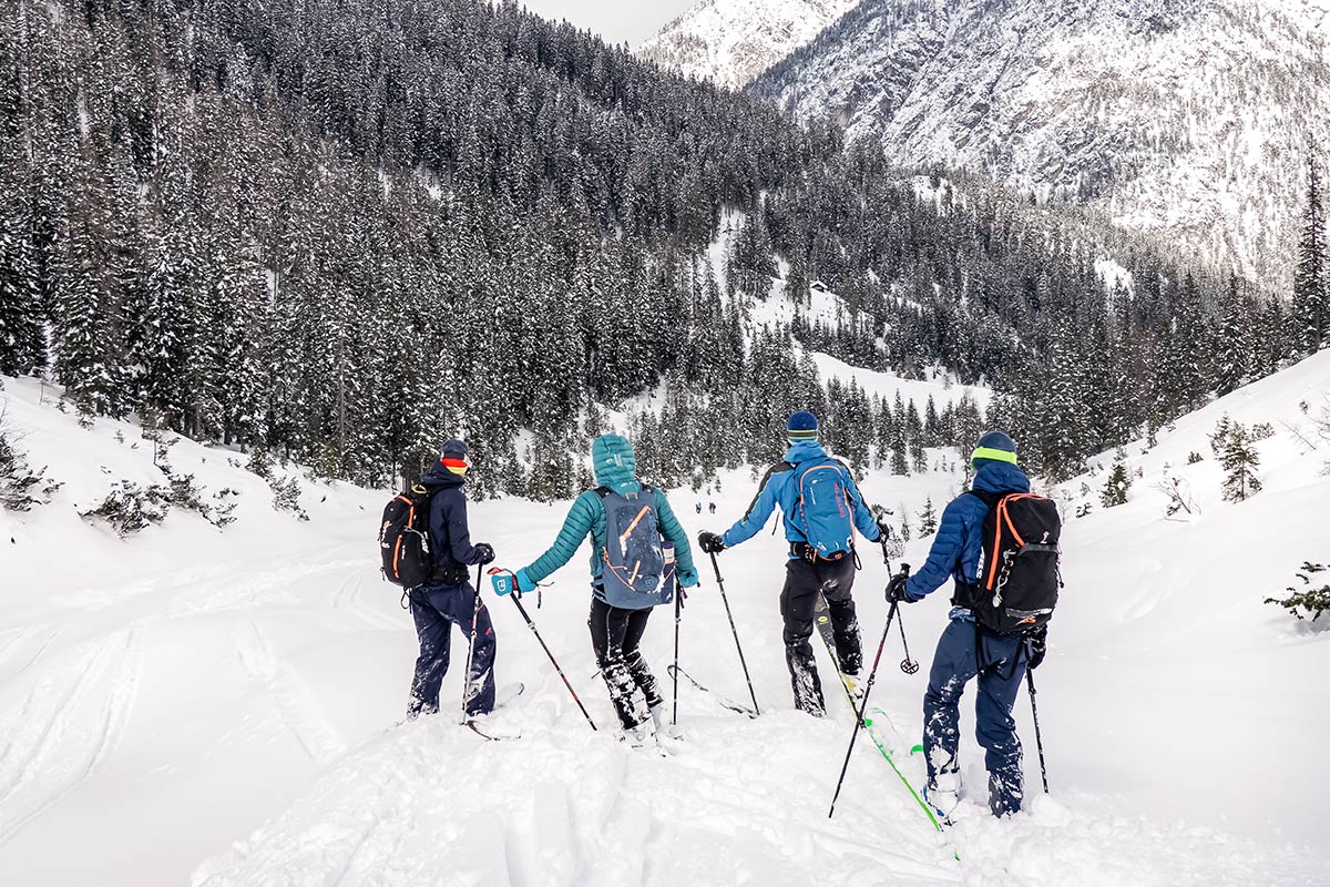 Skitouren in den Bergen